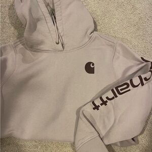 Carhartt Light Tan Relaxed Fit Hoodie